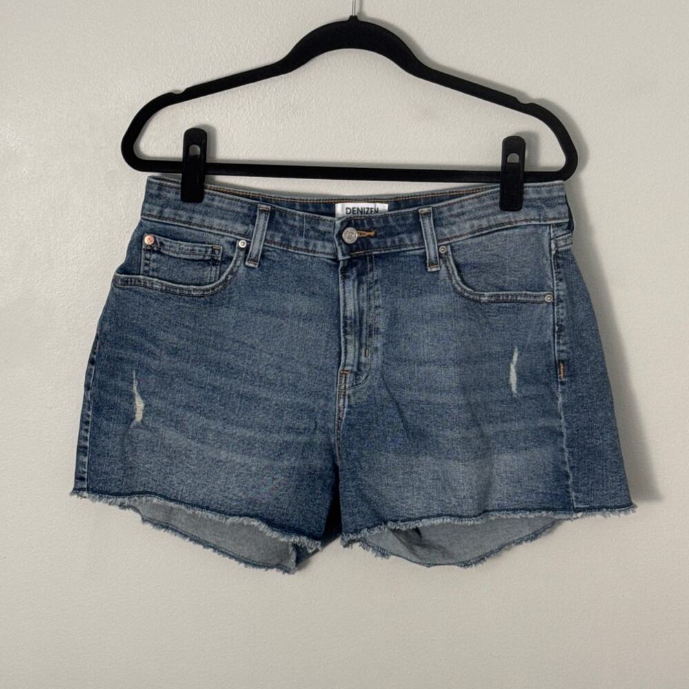 Denizen From Levi's‎ High Rise Distressed Cut Off Denim Shorts Size 12/31